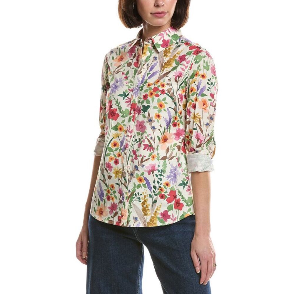 J.Mclaughlin Womens  Lois Blouse, Tan